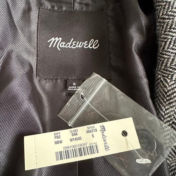 Madewell Larsen Blazer Herringbone - Picture 10 of 11